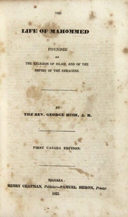The life of Lord Byron ... First Canada edition