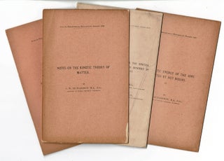 A collection of nineteen scholarly offprints