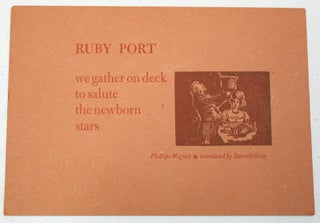 Item #54740 Ruby Port ... Translated by Darrell Gray. Phillipe Mignon