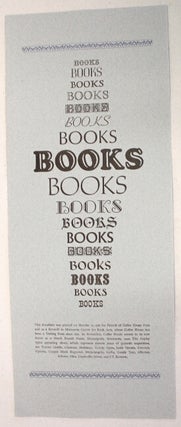 Item #54817 Books, Books, Books, Books