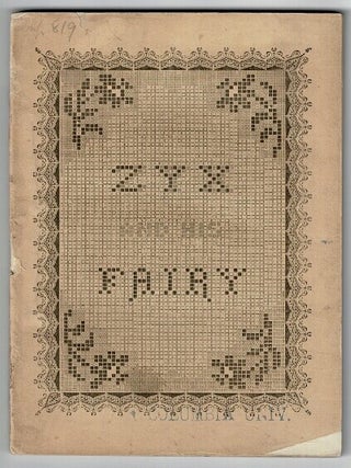 Item #54939 ZYX and his fairy: or the soul in search of peace. Nathan Brown, attributed to