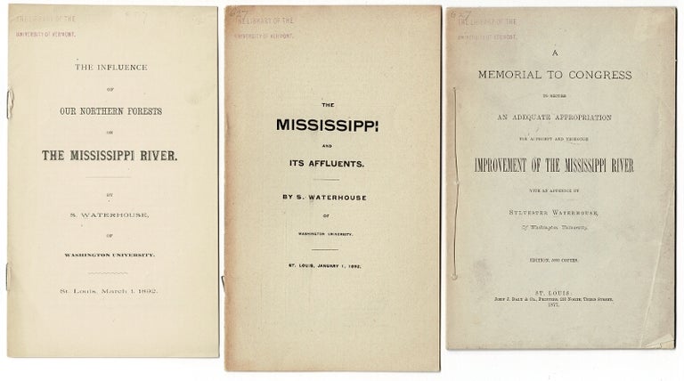 Item #55041 A memorial to Congress to secure an adequate appropriation for a prompt and thorough improvement of the Mississippi River. Sylvester Waterhouse.