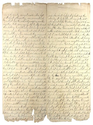 Item #55216 Four-page manuscript essay mentioning Dorr