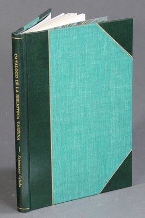 Item #55493 Primer catálogo de la biblioteca taurina de d. Eduardo Sotomayor Criado. Eduardo...
