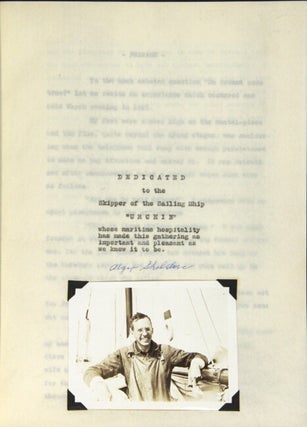 Log of the Urchin. Port Huron - Mackinac Race, July 23-27, 1927