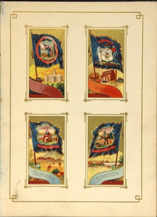 Allen & Ginter's flags of all nations [wrapper title]. Flags of all nations and flags of the states and territories