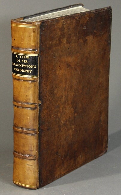 Item #55651 A view of Isaac Newton's philosophy. Henry Pemberton.