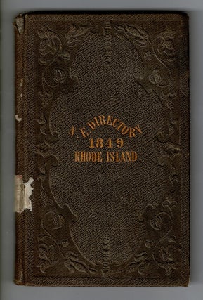 Item #55776 New-England mercantile union business directory. Part 5. - Rhode Island. Containing a...