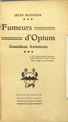 Fumeurs d'opium comédiens ambulants