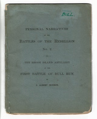 Item #56389 Personal narratives of the battles of the rebellion, being papers read before the...