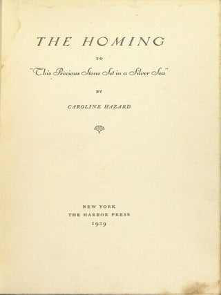 The homing to 'This Precious Stone Set in a Silver Sea.'