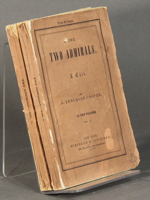 Item #56505 The two admirals. A tale. James Fenimore Cooper.