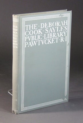 Item #56670 The Deborah Cook Sayles Public Library Pawtucket Rhode Island