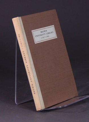 Item #56771 A series of five volumes [all published] on the libraries of Providence, as below