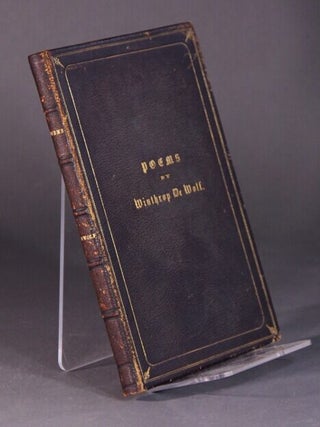 Item #56889 Poems. Winthrop De Wolf