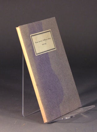 Item #56894 Mark Antony DeWolfe Howe 1808-1895. A brief record of a long life. Eliza Whitney Howe
