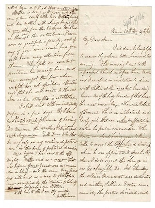 Collection of family letters from the Starrs, Chipmans and Cranes