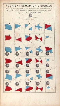 The telegraph dictionary, and seamen's signal book, adapted to signals by flags or other semaphores; and arranged for secret correspondence, through Morse's electro-magnetic telegraph: for the use of commanders of vessels, merchants, &c.