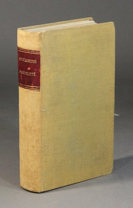 Item #57134 Eighteen bound volumes of miscellaneous books and pamphlets belonging to Franklin...