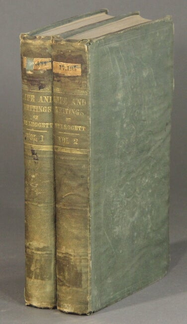 Item #57349 A collection of the political writings ... selected and arranged, with a preface, by Theodore Sedgwick, Jr. In two volumes. William Leggett.