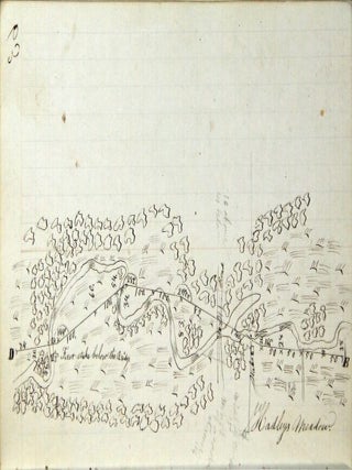 Manuscript surveyor's notebook of Lowell Massachusetts, 1848-1849