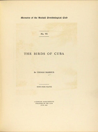 The birds of Cuba