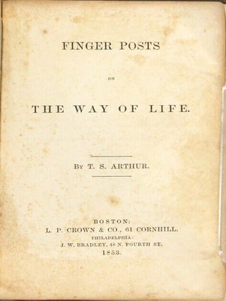 Finger posts on the way of life