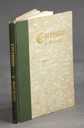 Item #57822 Everyman a morality with designs by Ambrose Dudley