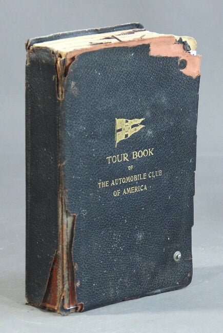 Item #57940 Tour book of the Automobile Club of America. Automobile Club of America.