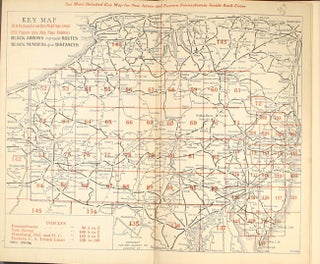 The official National Survey maps with descriptive guide and historical notes for Pennsylvania, New Jersey, Maryland, Delaware, District of Columbia and route maps for all eastern states - Canada to Florida [cover title]