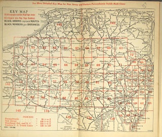 The official National Survey maps with descriptive guide and historical notes for Pennsylvania, New Jersey, Maryland, Delaware, District of Columbia and route maps for all eastern states - Canada to Florida [cover title]