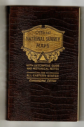 Item #57949 Official National Survey maps with descriptive guide and historical notes for all...