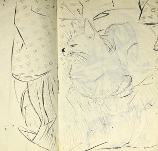 Manuscript sketchbook of Japanese domestic images