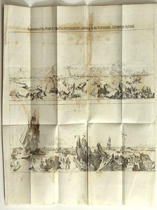 Item #58084 Description of a view of the north coast of Spitzbergen, now exhibiting in the large...