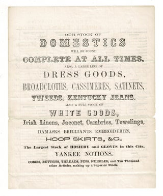 Item #58413 Net cash price list. Cooley, Farwell & Co. importers of fancy goods, and wholesale...
