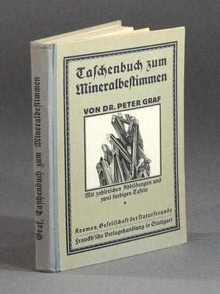 Item #58465 Taschenbuch zum Mineralbestimmen. Dr. Peter Graf