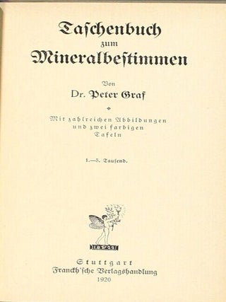 Taschenbuch zum Mineralbestimmen