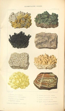 Les pierres esquisses mineralogiques