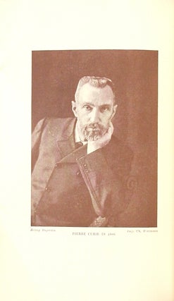 Pierre Curie. Translated by Charlotte and Vernon Kellogg. With an introduction by Mrs. William Brown Meloney and autobiographical notes by Marie Curie