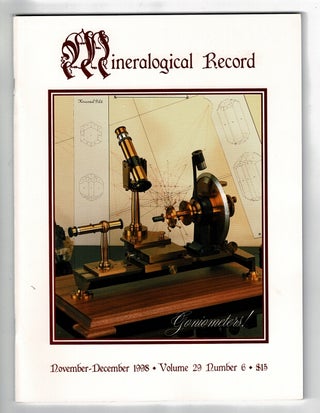 Item #58552 Mineralogical record. Vol. 29, No. 6. Ulrich Burchard