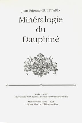 Minéralogie du Dauphiné