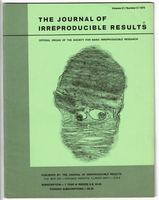 Item #58702 The journal of irreroducible results. Vol. 21, no. 4