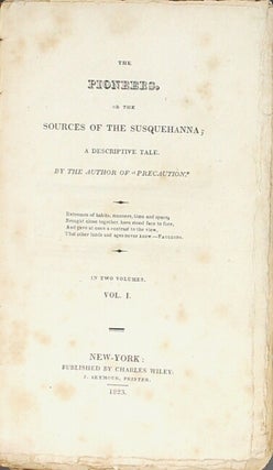 The pioneers, or the sources of the Susquehanna; a descriptive tale