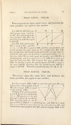 The elements of Euclid, viz. the first six books, together with the eleventh and twelfth ... also, the book of Euclid's data in like manner corrected