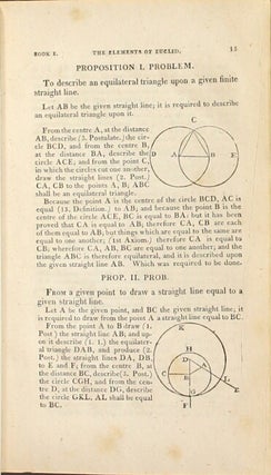 The elements of Euclid, viz. the first six books, together with the eleventh and twelfth ... also, the book of Euclid's data in like manner corrected