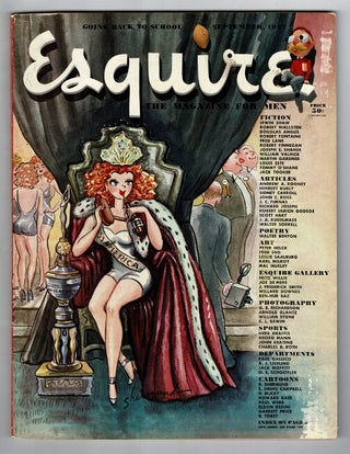 A group of 12 Esquire Magazines, each with an article by Martin Gardiner, most autographed