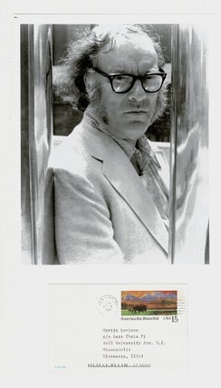 Item #58804 Typed postcard signed. Isaac Asimov