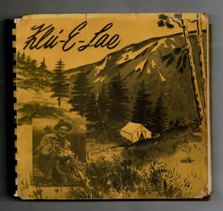 Item #58870 Klu-e-Lae [cover title]. Log British Columbia trip Canada. Klu-e-Lae camp. August 18...