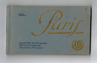 Item #58968 Paris. Cartes postales detachables. Serie 2 [wrapper title