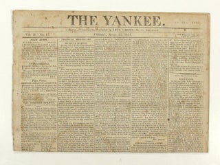 Item #59116 The Yankee. Vol. II. No. 17